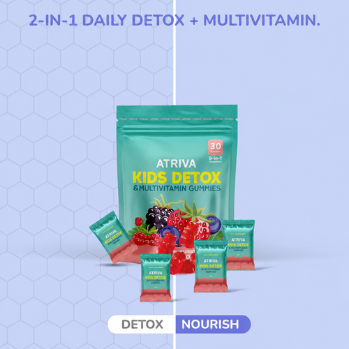 Kids detox & Multivitamin Gummies